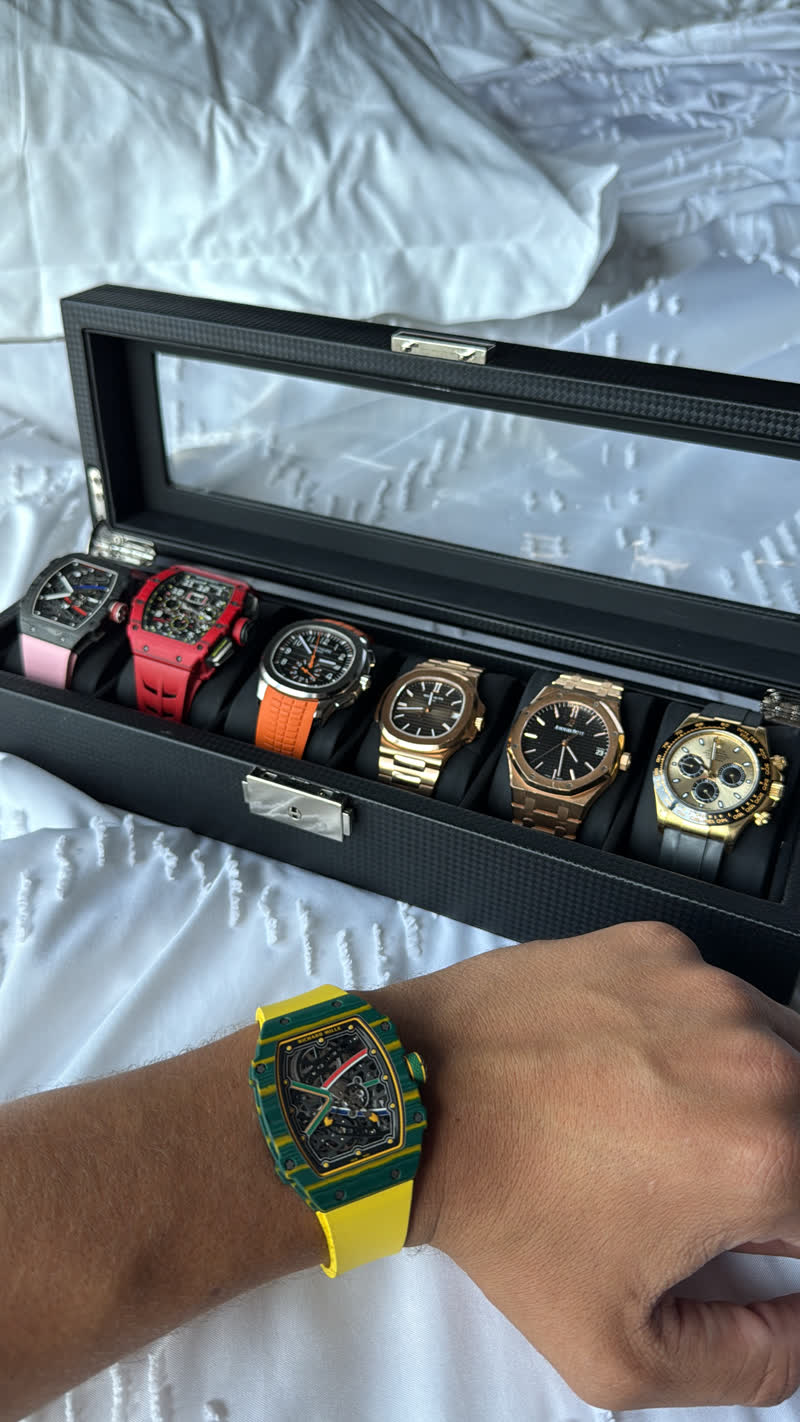 Collection de montres d'Amir
